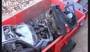 Измельчитель кузовов автомобилей